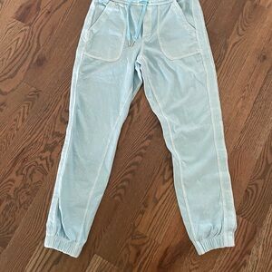 Athlete Like New Pale Aqua Joggers size 6
